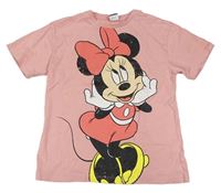 Světlerůžové tričko s Minnie zn. Disney