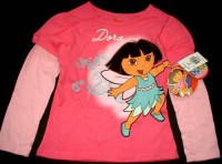 Outlet - Růžové triko s Dorou