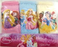 Nové - 3pack kalhotky s princeznami zn. Disney