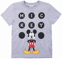 Nové - Šedé tričko s Mickeym zn. Disney 