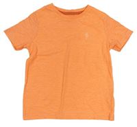 Neonově oranžové tričko zn. Tu
