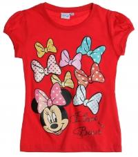 Nové - Červené tričko s Minnií zn. Disney