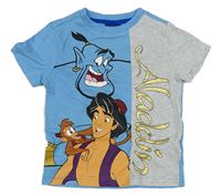 Modro-šedé tričko s Aladinem zn. Disney