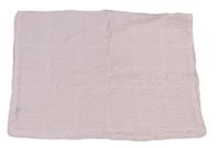 Světlerůžová pletená deka zn. F&F