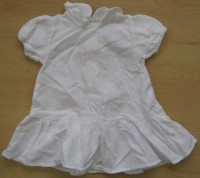 Bílé šatičky s límečkem zn. H&M
