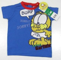Outlet - Modré tričko s Garfieldem
