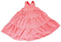Růžovo-bílé kostkované šaty zn. Mothercare
