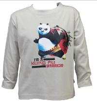 Outlet - Béžové triko Kung Fu Panda