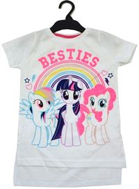 Outlet - Bílé tričko s My Little Pony 