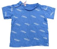 Modré tričko s logy zn. Adidas