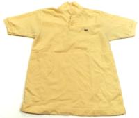 Žluté polo tričko s logem zn. LACOSTE 