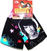 -Nové - 2pack ponožky Camp Rock zn. Disney vel. 27-30