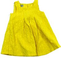 Žluté vzorované šaty zn. Next 