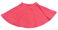 Neonově růžová žebrovaná sukně zn. M&Co.