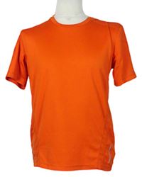 Pánské oranžové sportovní tričko zn. Tchibo 