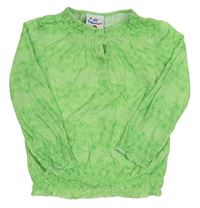 Zelené květované triko zn. Topolino