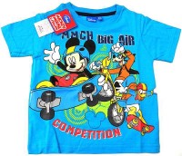 Outlet - Modré tričko s Mickeym a kamarády zn. Disney