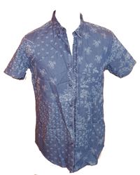 Pánská modrá květovaná košile zn. Cedarwood state 