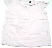 Růžové tričko s mašličkou zn. M&Co
