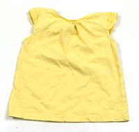 Žluté tričko s madeirou zn. Nutmeg