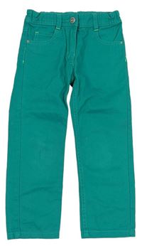 Zelené plátěné kalhoty zn. Papagino