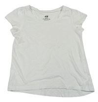 Bílé tričko zn. H&M