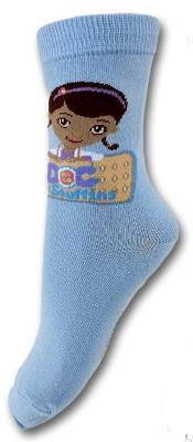 Nové - Modré ponožky s Doc McStuffins zn. Disney vel. 13-16