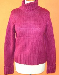 Dámský růžový svetr s rolákem zn. New Look