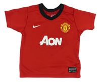 Červené funkční tričko - Manchester united zn. Nike