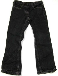 Černé riflové kalhoty