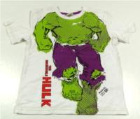 Bílé tričko s Hulkem zn. George 