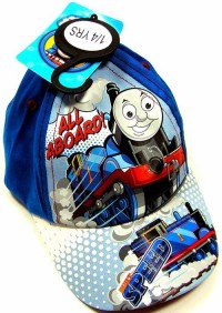 Outlet - Modrá plátěná kšiltovka s Thomasem