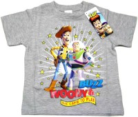 Outlet - Šedé tričko Toy Story zn. Disney