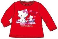 Nové - Červené triko s Kitty zn. Sanrio