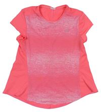 Růžové melírované funkční tričko zn. Domyos