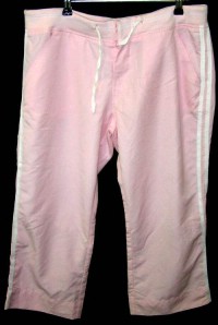 Dámské růžové šusťákové 3/4 kalhoty zn. New Look
