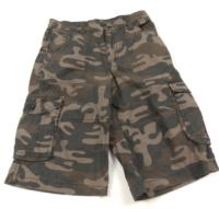 Army 3/4 plátěné kalhoty s kapsami zn. Rebel 
