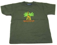 Zelené tričko s obrázkem
