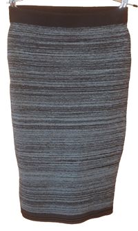 Dámská černo-šedá melírovaná sukně zn. Marks&Spencer
