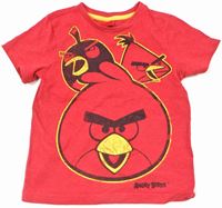 Červené tričko s Angry Birds