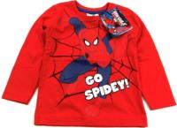Nové - Červené triko se Spidermanem zn. Marvel