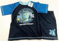 Nové - Tmavomodro-modré pyžámko s Monsters University zn. Disney 