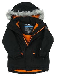 Černá šusťáková zimní funkční bunda s kapucí zn. Trespass