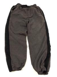 Hnědo-černé vzorované šusťákové kalhoty zn. Rebel 