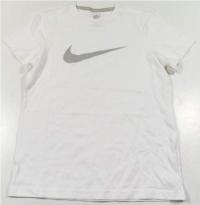 Outlet - Bílé  tričko s potiskem zn. Nike 