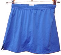 Dámská modrá sportovní sukně s kraťasy 