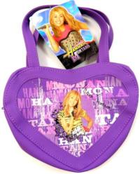 Outlet - Fialová koženková kabelka Hannah Montana zn. Disney 