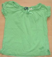 Zelené tričko s mašličkou zn. GAP