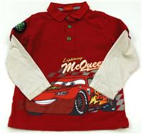 Červeno-smetanové triko s McQueenem zn. George 