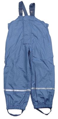 Modré šusťákové laclové kalhoty zn. Impidimpi